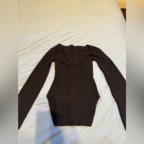 Black corset long sleeve - Picture 1 of 4